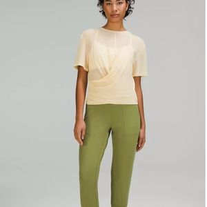 Lululemon Lightweight Mesh Reversible Yoga T-Shirt